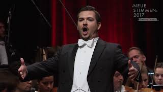 NEUE STIMMEN 2017  Final Johannes Kammler sings quotLargo al factotumquot Il Barbiere di Siviglia [upl. by Greenstein]