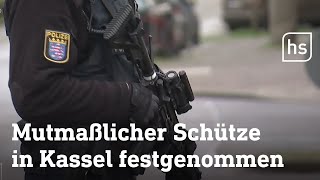 Polizei fasst Mann in Kassel  hessenschau [upl. by Hanala]