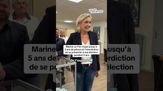 Procès du RN  voici le peine requise par le parquet contre Marine Le Pen [upl. by Twyla]