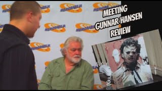 Meeting Gunnar Hansen reviewrant [upl. by Edaw]