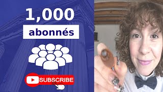 1000 ABONNÉS [upl. by Alcine301]