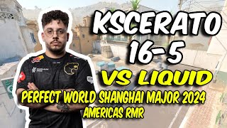 FURIA KSCERATO 165 vs Liquid Dust2  Perfect World Shanghai Major 2024 Americas RMR  CS2 POV [upl. by Euqinmod]