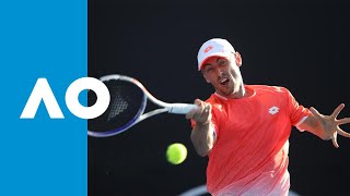 Federico Delbonis v John Millman match highlights 1R  Australian Open 2019 [upl. by Eceirahs]