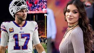 How Josh Allen and Hailee Steinfeld overcame bad omen Christmas gift [upl. by Larual944]