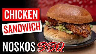 Makkelijke BBQ Chicken Sandwich met Sriracha Mayonaise [upl. by Sharon]