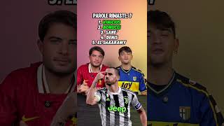 5 GIOCATORI 10 PAROLE 😱📈 gioco calcio challenge giocatori [upl. by Nnaitsirhc]