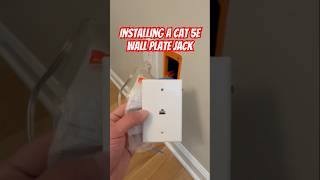 Installing a CAT5E wall jack shorts internet [upl. by Georgianne435]