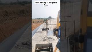 point marking of navigation Area🧭🧭🧭 music construction reels nature viralvideo reelvideo view [upl. by Doone939]