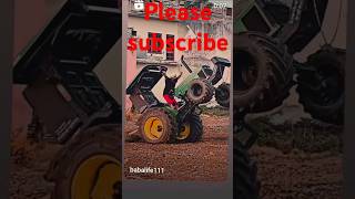 😱 John Deere 5405 ka khatarnak stunt Khade Khade aage se uth Gaya uska automobile viralvideo [upl. by Smiga]