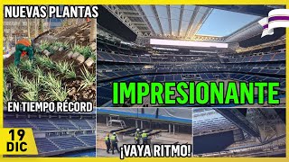 💥 ¡SE ACERCA EL ENCENDIDO TOTAL ⚠️OBRAS del SANTIAGO BERNABÉU 19 Diciembre [upl. by Bushey461]