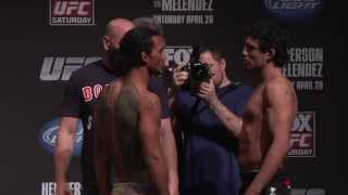 UFC on FOX 7 Henderson vs Melendez Weighin Highlight [upl. by Gottfried]