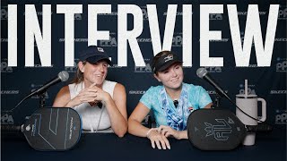 Anna Leigh Waters Womens Singles GOLD Interview [upl. by Gusti]