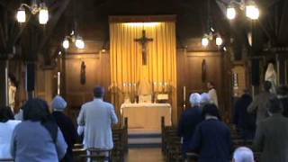 latin mass edinburgh 3rd sunday of easter vidi aquam [upl. by Sirromad]