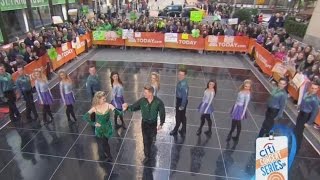 Riverdance St Patricks Day Performance on NBC Today Show [upl. by Adnamma952]