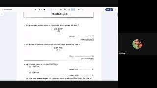 Estimation  Past Paper Questions 4024  Part 1 [upl. by Meelak]