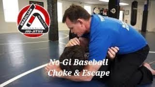 Baseball Bat Defense  Hassetts Jiu Jitsu [upl. by Kwan566]