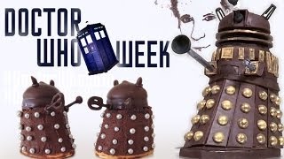 Doctor Who Cake amp Easy Dalek Treats by How To Cook That Ann Reardon [upl. by Andel582]