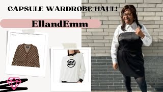 ‼️CAPSULE WARDROBE HAUL‼️ELEVATED BASICS CLOSET REFRESH capsulewardrobe ootd styletips haul [upl. by Zetroc]