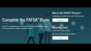 2023 24 FAFSA [upl. by Derinna]