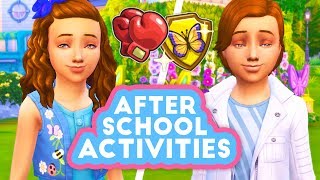 AFTER SCHOOL ACTIVITIES MOD UPDATE  MORE ACTIVITIES LEARN SKILLS HOMEWORK BOOST  THE SIMS 4 [upl. by Ellimac]