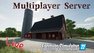 Join Us in our multiplayer server tonight  FARMING SIMULATOR 22 [upl. by Liatris]