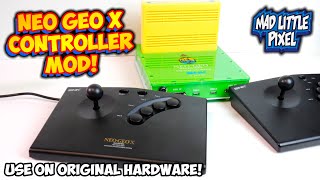 Modding A Neo Geo X USB Controller To Use On New CBOX MVS amp Original Hardware [upl. by Negem]