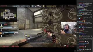 Hackers make MOETV cheat on esea games and play in their teamWith twitch chat [upl. by Susi]