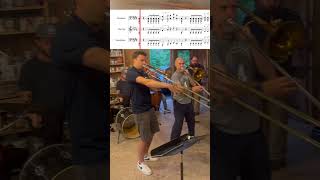 Epic Low Brass Check out this excerpt from our original tune BRASSTEROID ☄️trombone band tuba [upl. by Oivatco]