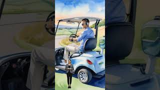 Golf Cart Lift Your Game shorts [upl. by Rolph625]