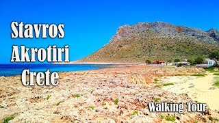 quotExploring the Hidden Treasures of Stavros in Akrotiri with a Local Guidequot  4K Walking Tour [upl. by Attesoj]