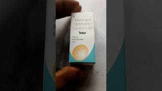 Toba Eye drops Tobramycin eye drop [upl. by Hanad]