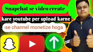 how to create video on Snapchat  vansh [upl. by Armstrong925]