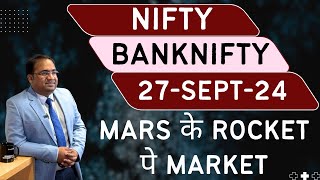 Nifty Prediction and Bank Nifty Analysis for Friday  27 September 24  Bank Nifty Tomorrow [upl. by Antoni]