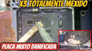 Xiaomi Poco X3 Pro totalmente danificado  Passou em 4 assistências tem reparo  Veja esse vídeo ✅ [upl. by Berkman536]