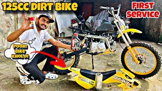 First Servicing My 125cc Dirt Bike At Home 🔧⚙️🪛 dirtbike faizanalam [upl. by Adnorahs]