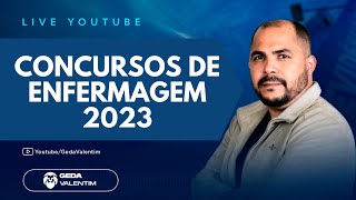 CONCURSOS DE ENFERMAGEM 2023  Enfermagem para Concursos [upl. by Liek576]