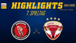 Eisparaten Crimmitschau vs Lausitzer Füchse Game Highlights [upl. by Boice]