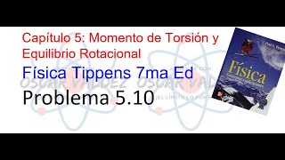 Problema 510 Física Tippens ¿Cómo calcular un momento de torsión [upl. by Auqinaj]