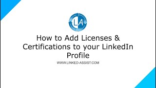 How to Add a Certificate to LinkedIn  4K [upl. by Esilrahc187]