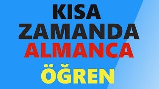 Kisa Zamanda Almanca Ögren 1 [upl. by Johnsten83]