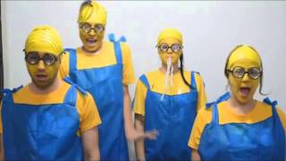 Minions Banana Song Popular Covers [upl. by Rovit]