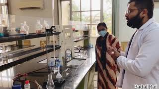 Class XI practical titration bw oxalic acid and sodium hydroxide [upl. by Anilatak]