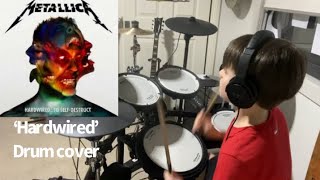 Metallica  Hardwired drum cover [upl. by Htebilil]