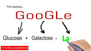 Disaccharides Examples With Trick JIPMER ETEA AIIMS  Learning With Khan [upl. by Aramenta234]