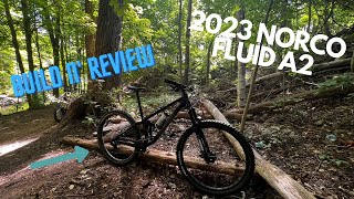 2023 Norco Fluid A2  Build n review  GoPro Hero 8 Black [upl. by Chelsea]