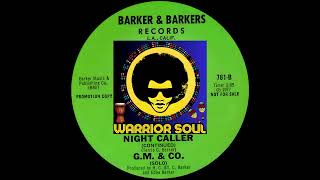 GM amp Co  Night Caller [upl. by Trin]