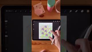 iPadでお片付け！ ipadでお絵描き ipadイラスト procreate初心者 主婦の趣味 主婦の楽しみ [upl. by Dew586]