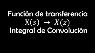 Transformada z de función de transferencia por integral de convolución ejemplo Matlab  completo [upl. by Aihseken332]