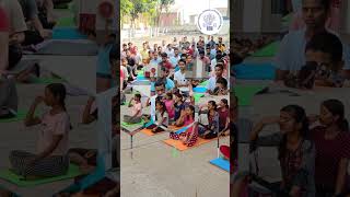 The Govt Polytechnic Institute Motihari and Jehanabad organised yoga and meditation sessions [upl. by Ardnassac]