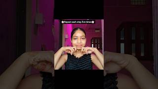 Skin tightening ✨️face Massage🌸 youtubeshorts💫 viralshort 💫 [upl. by Warga]